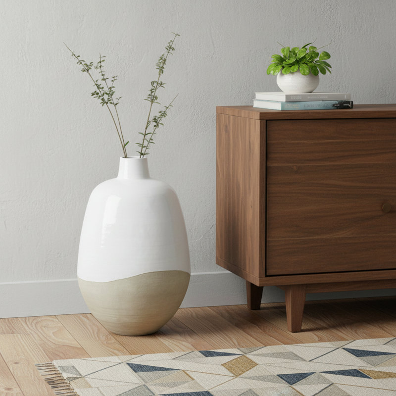 Vase de plancher 32 po, 1 pièce