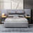 Queen Upholstered Platform Bed