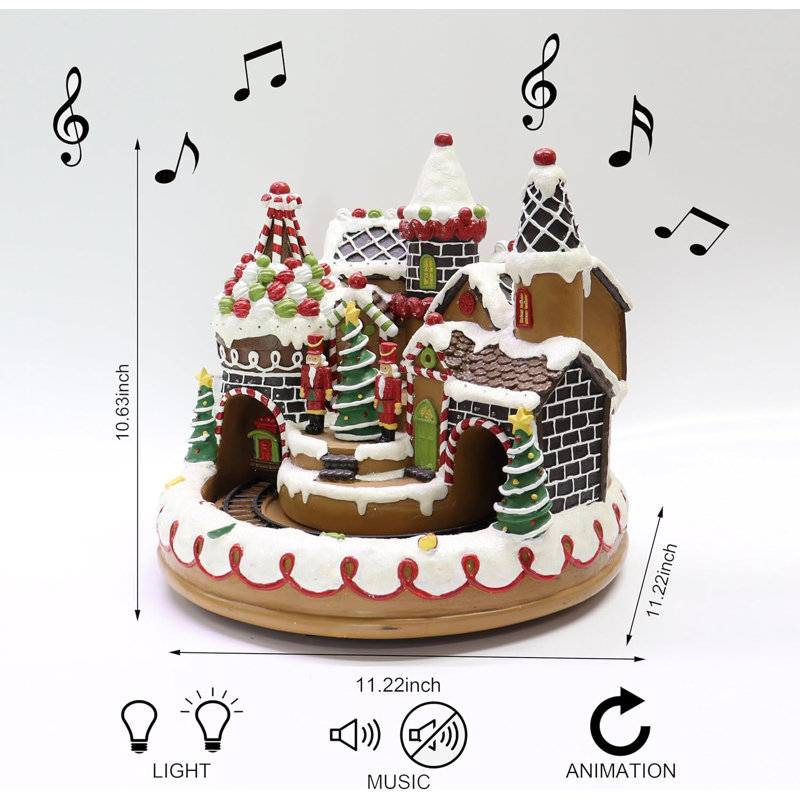 gingerbread house deccor