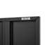 Armoire de rangement en métal avec tablettes réglables, rangement autoportant polyvalent pour la chambre à coucher, la salle de bain et le bureau personnel