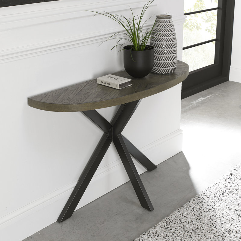 Stoudt 114cm Console Table, Fumed Oak