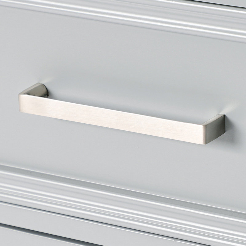 Kensington 73'' W Double Vanity, Gray, Rectangular, Pure White Quartz