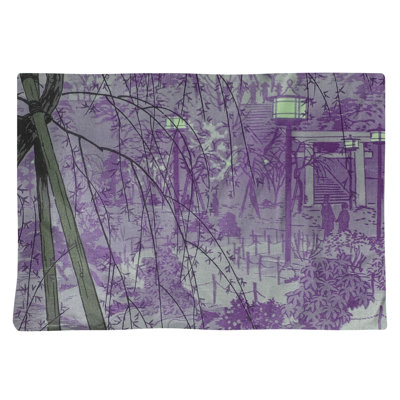Kasamatsu Shiro Polyester, Cotton Abstract Rectangle Placemat