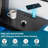 Modern Nightstand With Wireless Charging Station And LED Light ( Set Of 2 )-1756796498