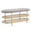 Banc de rangement en velours Rosheda-983446019