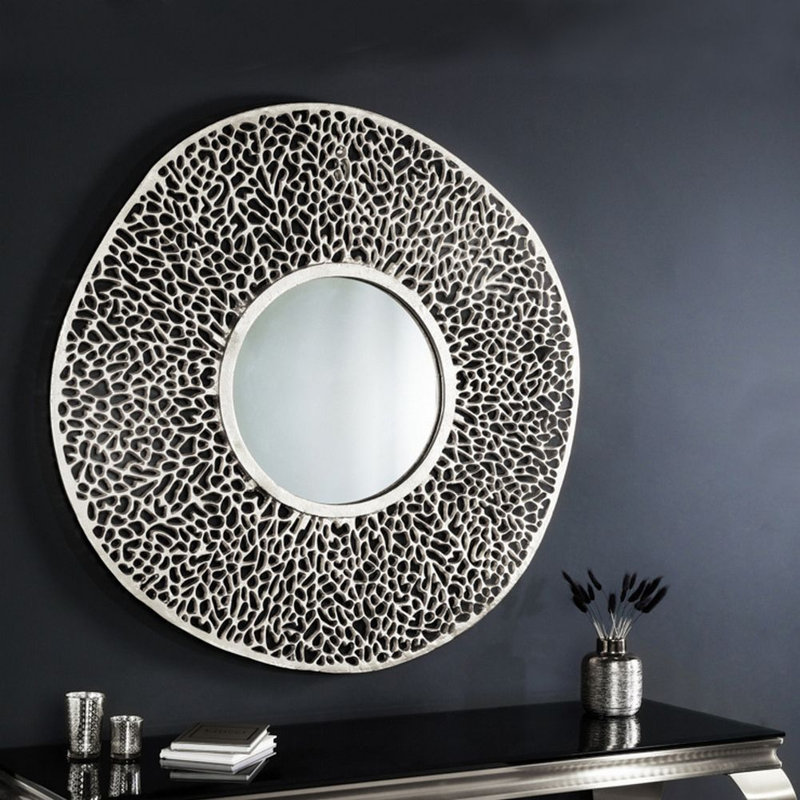 Sanita Novelty Mirror, 76cm x 76cm, Silver