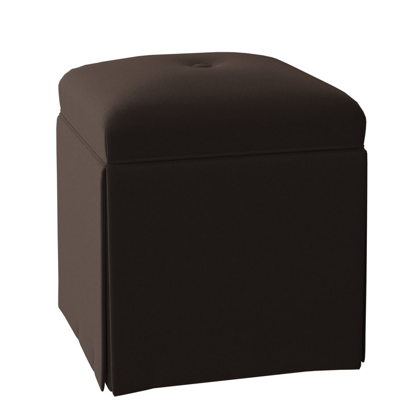 Linden Square Ottoman, Tobacco, Sage (8789 30)