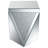 Lippa Mirrored Glass Top End Table