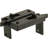 Spring-Loaded Sliding Window Tilt Latch, Black (1 Set)