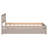 Bed Frame with Trundle,Platform Bed,Beds-401707475
