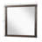 Square Mirror With Knotty Oak