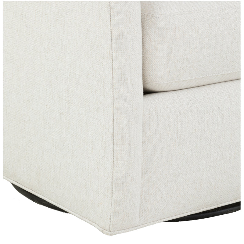 Fauteuil pivotant fuselé, 4834 - blanc