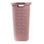 Panier à linge mince 60 L, panier à linge, couvercle, plastique-111360886-111360887