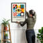 Z Z Bauhaus, affiche Mid Mid Century-925191303