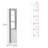 Parks Linen Bathroom Storage Cabinet With One Doors, Tall Bathroom Cabinet With 6 Shelves, For Bathroom, Living Room, Kitchen-137797460