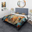 Cubism Art Multidimensional V - Ensemble de housse de couette abstrait - Microfibre de polyester-110398398