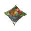 Coussin en velours italien Eclectic Vassallo