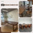 Tan Rectangular Solid Wood Dining Table-273074932