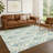 Machine Washable Indoor/Outdoor Chantille ACN2325 Damask Rug-831890225