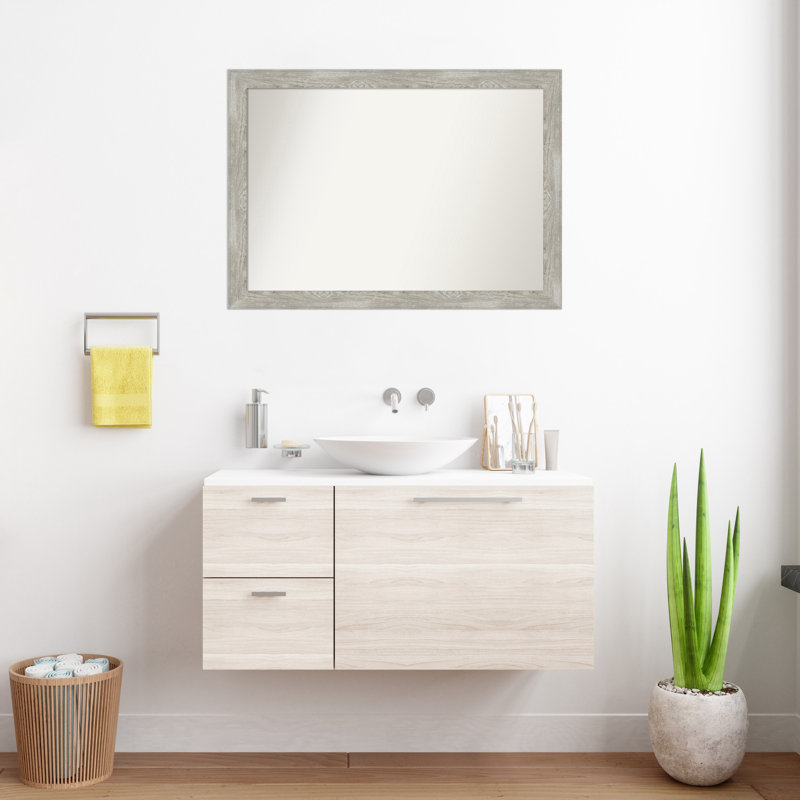 Miroir de salle de bain Regen, Rectangle, 25,5 po x 35,5 po