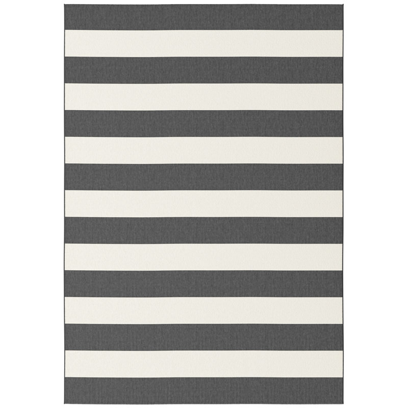 Cecil Striped Indoor / Outdoor Area Rug, Rectangle 120 x 170cm