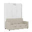 Lit escamotable avec coussin Murphy