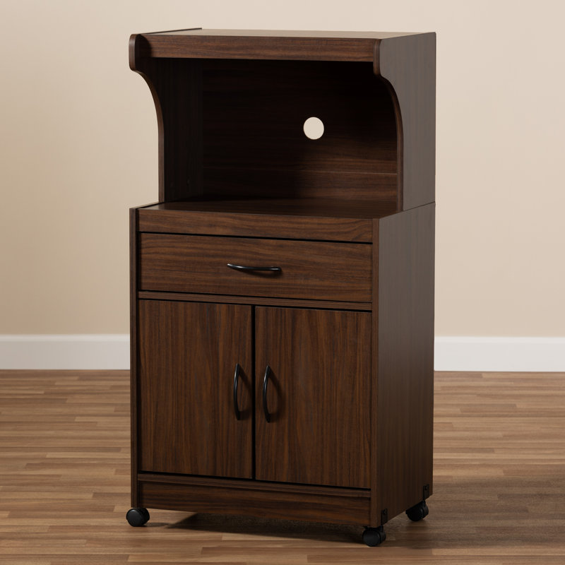 Johnathyn Accent Cabinet, Dark Walnut