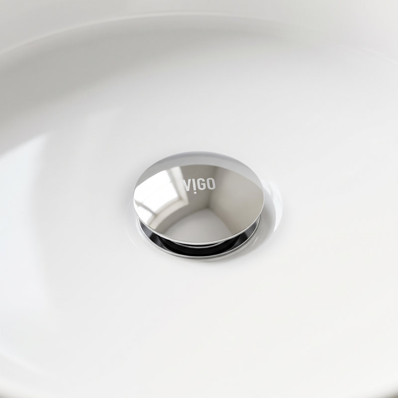Bonde escamotable de lavabo de salle de bain, Chrome