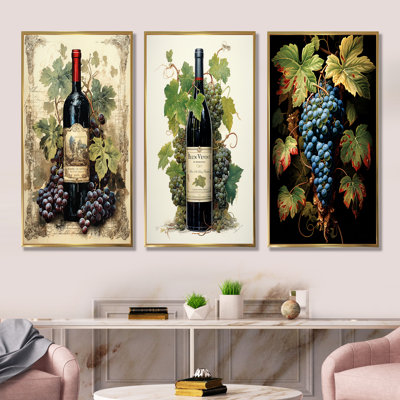 Springfield - France Canvas Art Print Set Of 3