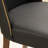Alandre Harte Chair - Black & Walnut