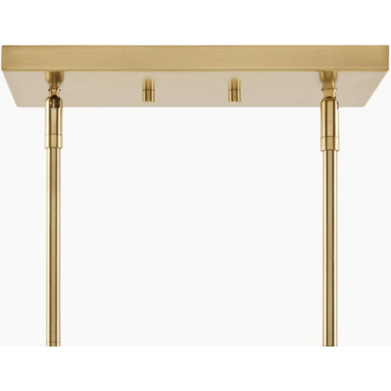Fonville Chandelier, Brass