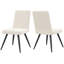 Chaise d'appoint en velours Bozhidar-167419422