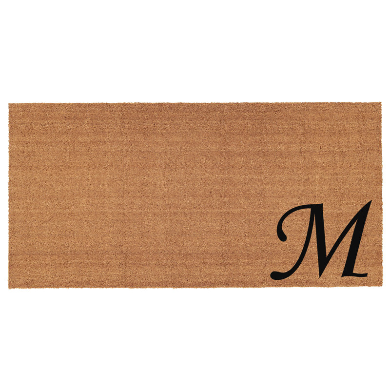 Tapis d'entrée antidérapant Zebrowski, Rectangle 3 pi x 6 pi, M