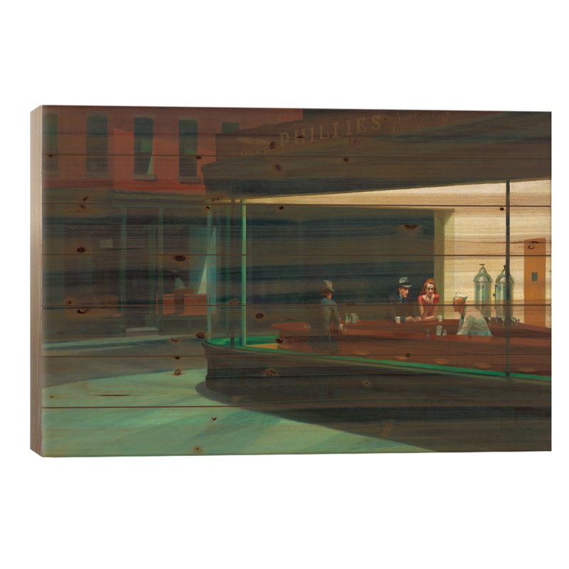 Nighthawks, 1942, L 26 po x H 18 po