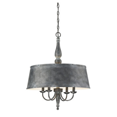 Lustree tambour 4 lumières Wurth