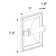 Columnar Recessed Toilet Paper Holder