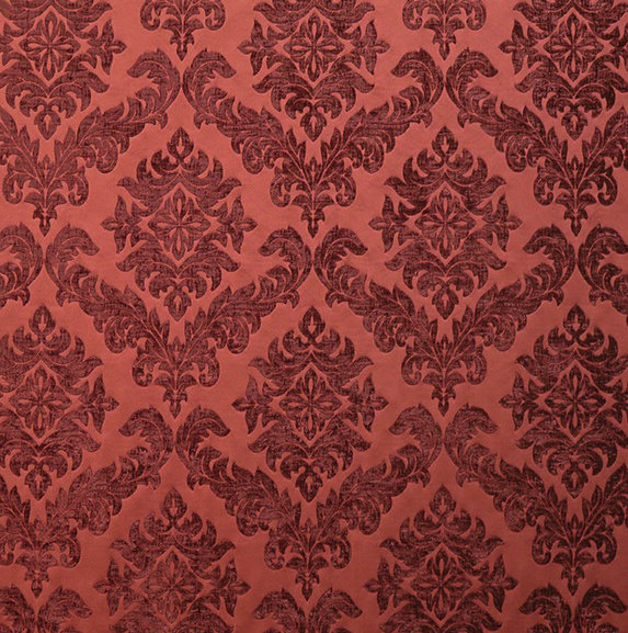 Tissu Sheree, Rouge