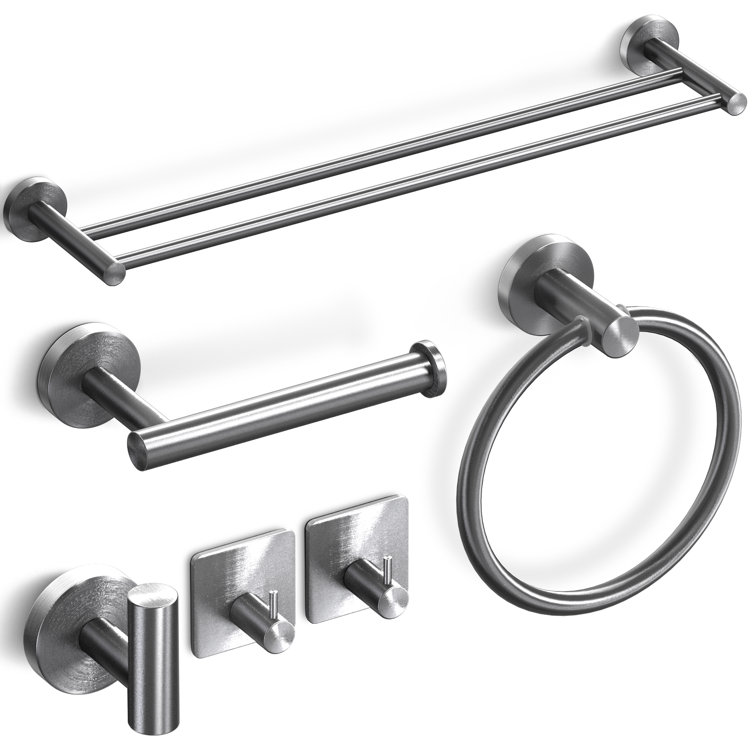 6 - Piece Bathroom Hardware Set