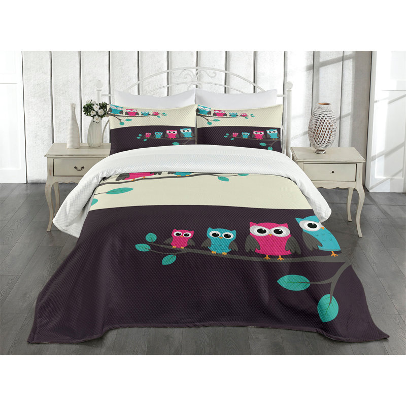 White King Kids Unisex Polyester Bedspread Set