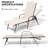 73.9" Aluminum Reclining Patio Chaise Lounge Chairs With Removable Cushions (Set Of 2 )-1079947156-1075794368