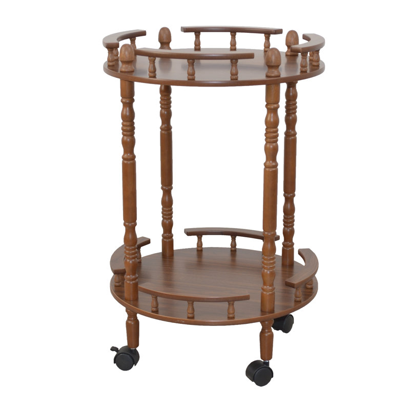 Kathlene Serving Cart, Brown
