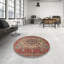 Tapis brun à motif oriental-1432139774