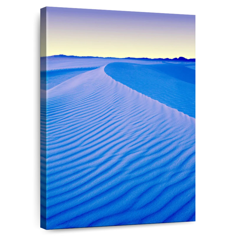 Alvord White Sands Blue Desert, 45" H x 30" W