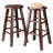 Lafabre 2 - Person Solid Wood Top Four Leg Dining Set