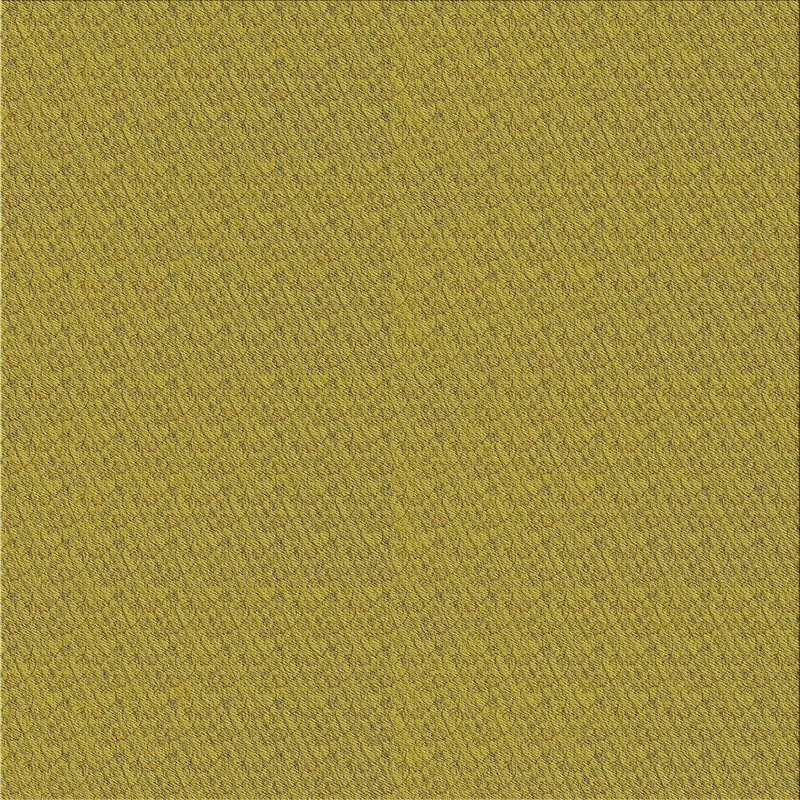 Jaune Tapis décoratif abstrait Peirce, Carré 7 pi