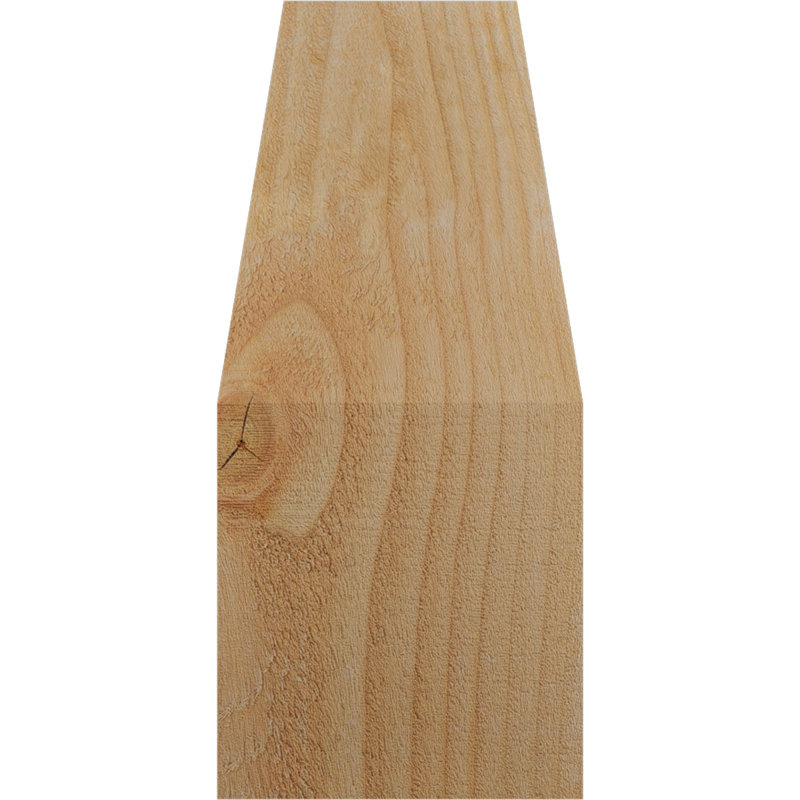 Attelle impériale du genou, Sapin de Douglas, Brute, H 16 po x l 6 po x P 12 po