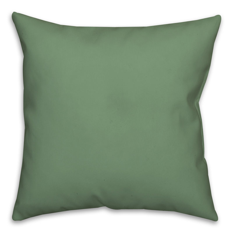 Monogramme de couronne de verdure aquarelle - housse de coussin carré X et insert, X