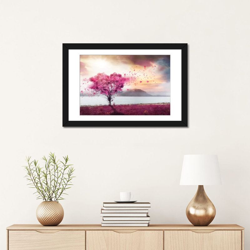 «Lofoten Heart» par Andreas Stridsberg - reproduction d'art sur toile tendue, H 16 po x l 24 po x P 1 po, Blanc