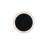Granados - Integrated LED Flush Mount - Black Finish - Ribbed Clear Diffuser Shade