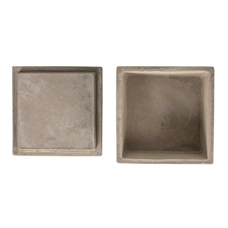 Cement Decorative Box